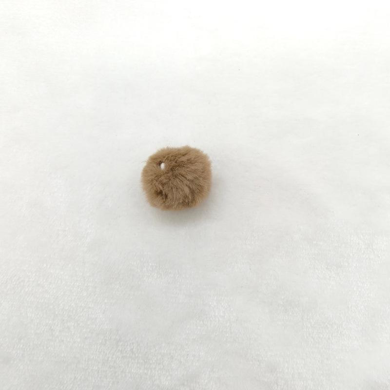 Dostupný: 3mm pompony z umělé králičí srsti jako doplňky pro náušnice, čepice, pokrývky hlavy, DIY řemesla a přívěsky na klíče.