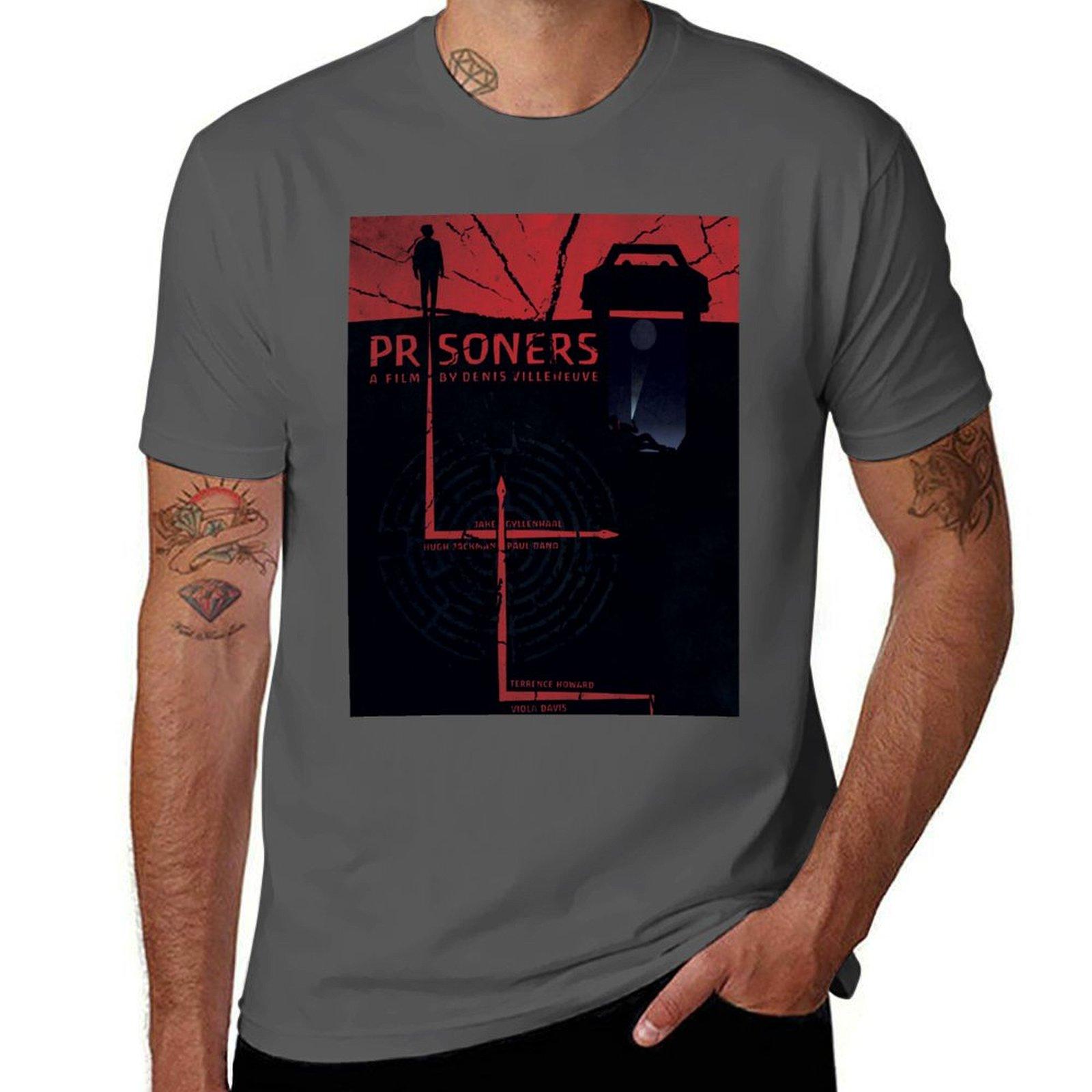 

Prisoners Movie Art Piece T-Shirt men t shirt cotton 100% t shirts for man pack white t shirt for man 100 percent cotton T-Shirt 4XL