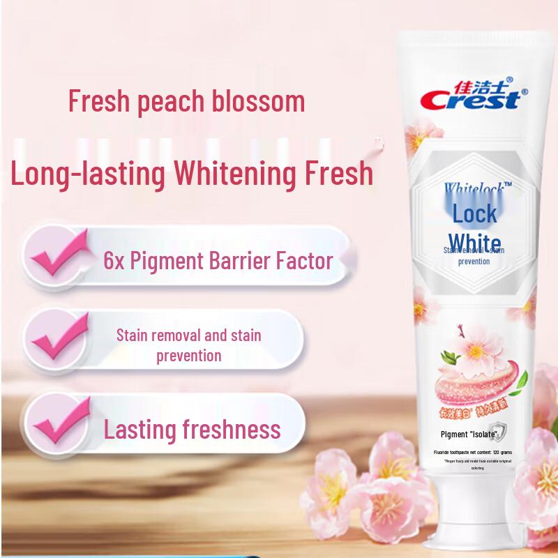 Crest Peach Blossom Whitening Toothpaste