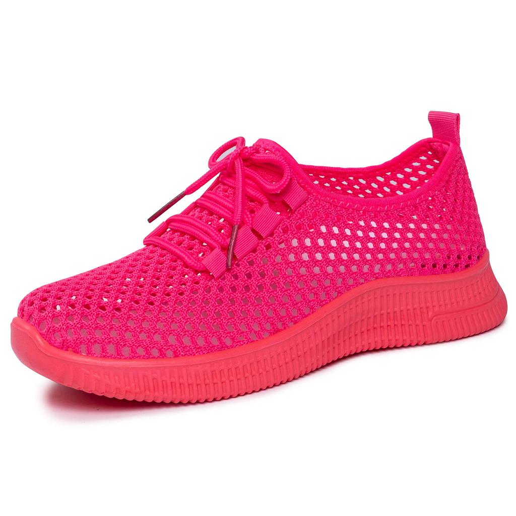 Women Shoes Summer Versatile Casual Shoes Mesh Cutout Breathable Sneakers Soft Sole Mom Shoes Casual daily Comfortable Lightweight Sneakers