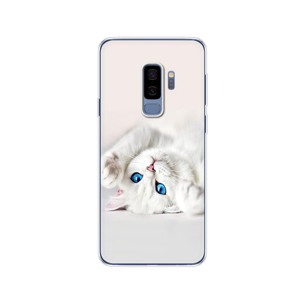 Měkké silikonové pouzdro TPU Pro Samsung Galaxy S9/S9 PLUS Kryt Pouzdro pro Samsung S9/S9 plus Ochranný kryt telefonu