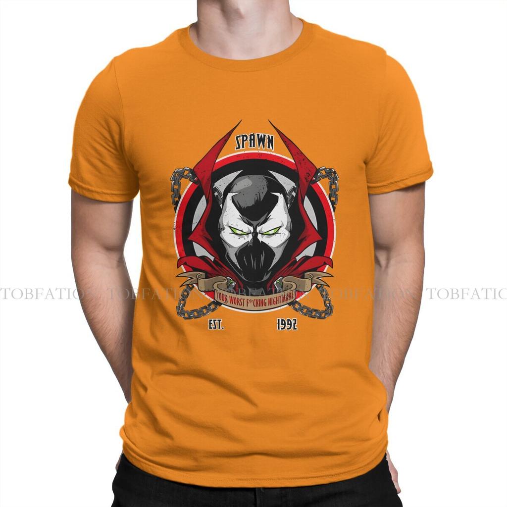 Your Worst Nightmare Men TShirt Spawn Comic Crewneck Short Sleeve 100 Cotton T Shirt Funny High Quality Birthday Gifts