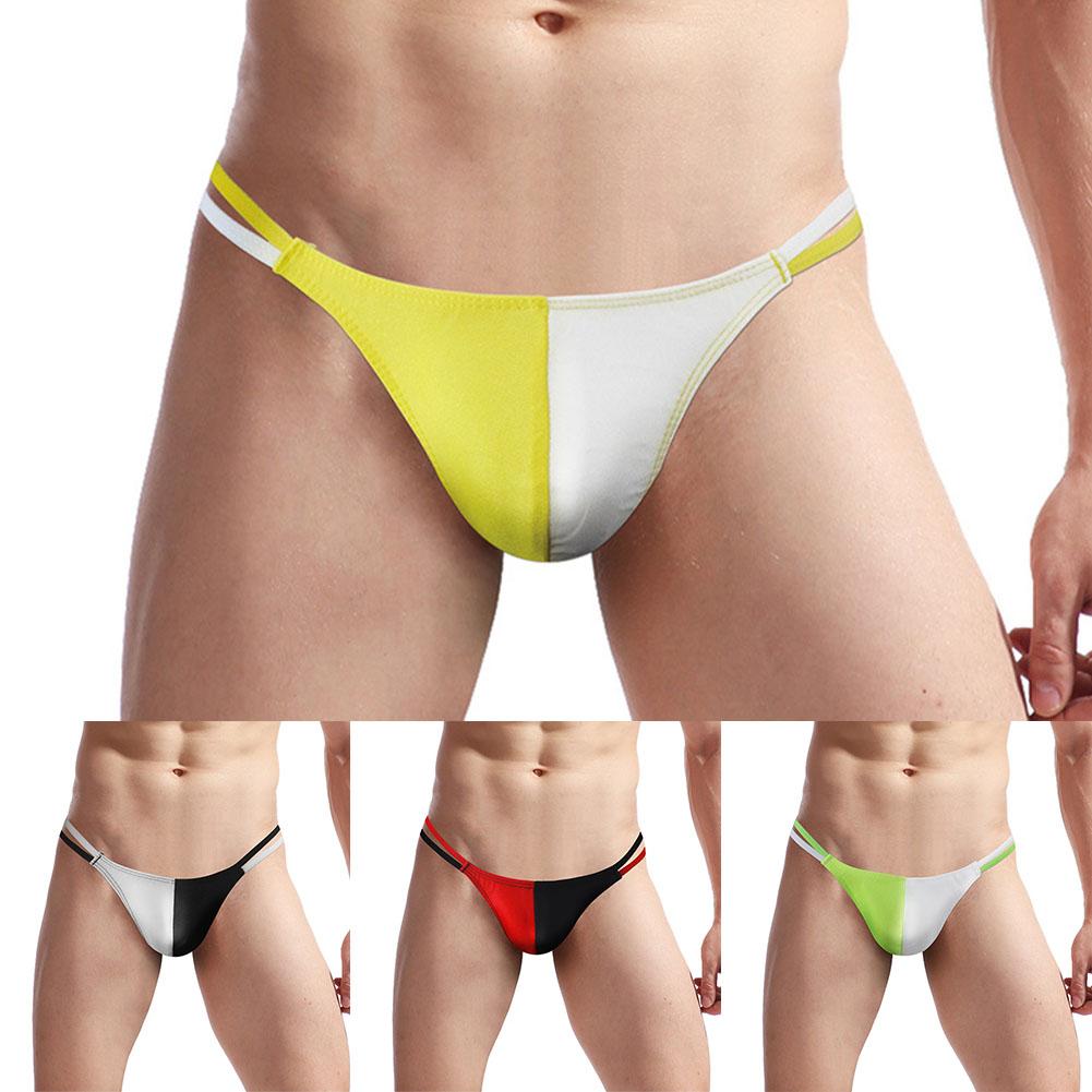 Shorts Mens Brief Soft Thongs Underpants Breathable