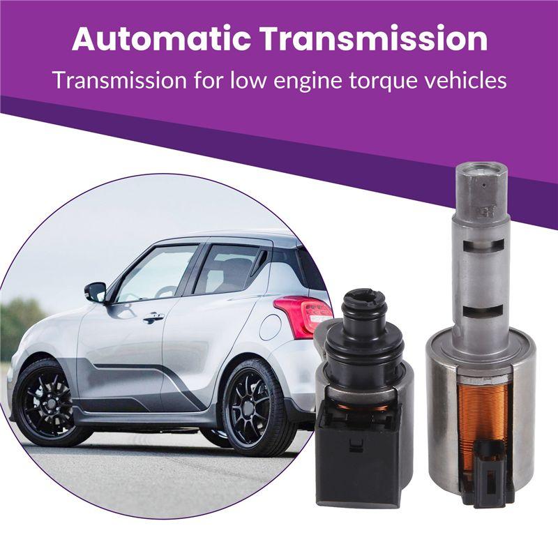 ABTU-5Pcs RE0F11A JF015E CVT Transmission Solenoid Gearbox Kit For Nissan Sentra Versa Spark Swift 2012-2015