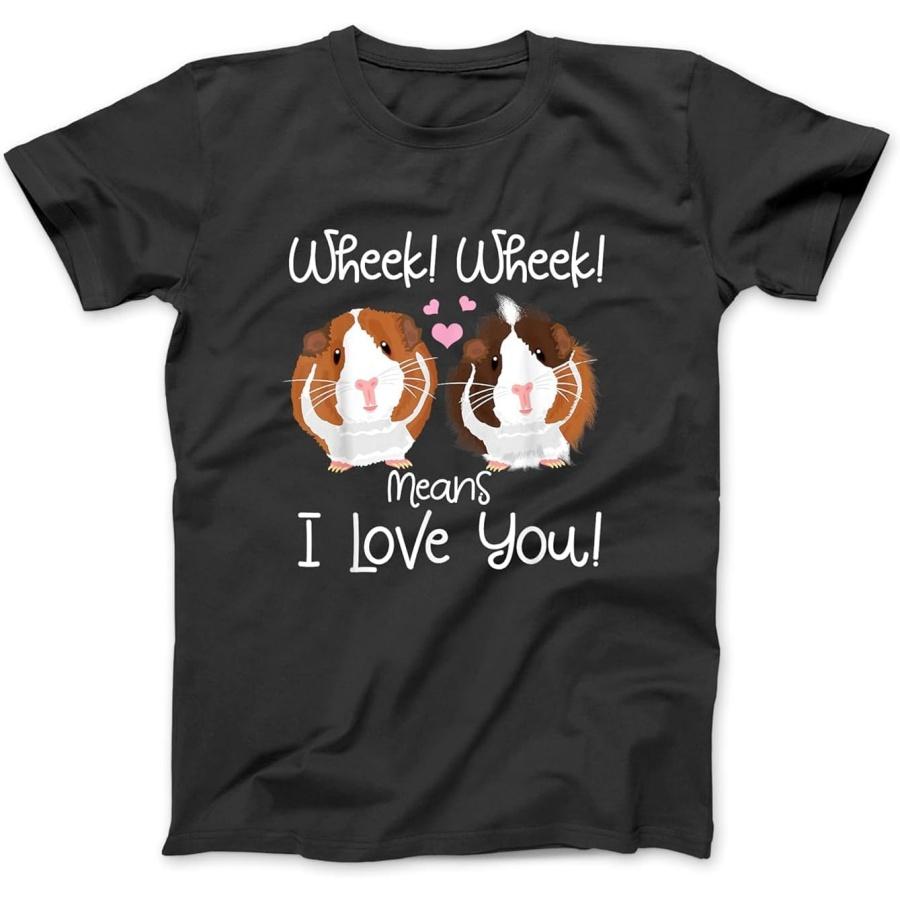 Писк Я Люблю Тебя Одежда для Морской Свинки Подарок для Кави Футболка для Морской Свинки NVY Мужская Женская Унисекс Лонгслив Майка Худи XXXXXL разноцветный