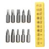 Magnetic Drill Bit Magnetic Drill Bit Screwdriver Bit Set Slotted Cross Bit Set