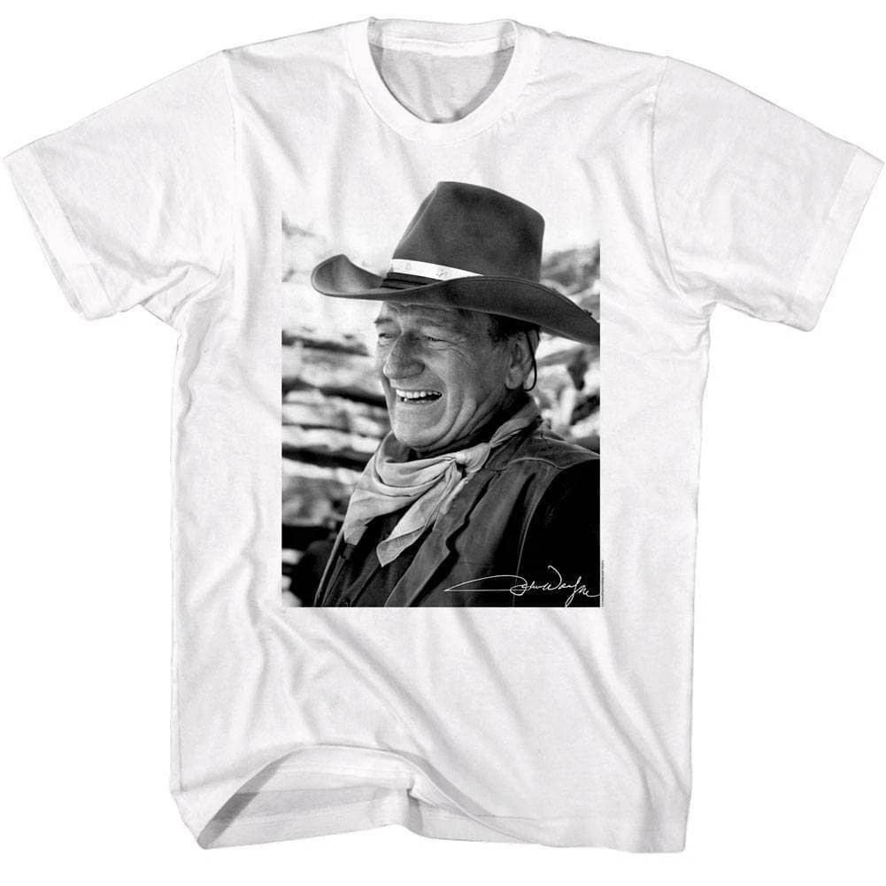 

John Wayne 10-Gallon Hat Men s T Shirt M