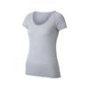 Mongbel Geo Line L.W. U-Neck Tee Women'S Lilac Jbwxxwut202