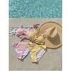 Factory High Sense Retro Simple Pure Desire Small Fragrance Suspender Bikini Split Swimsuit Women