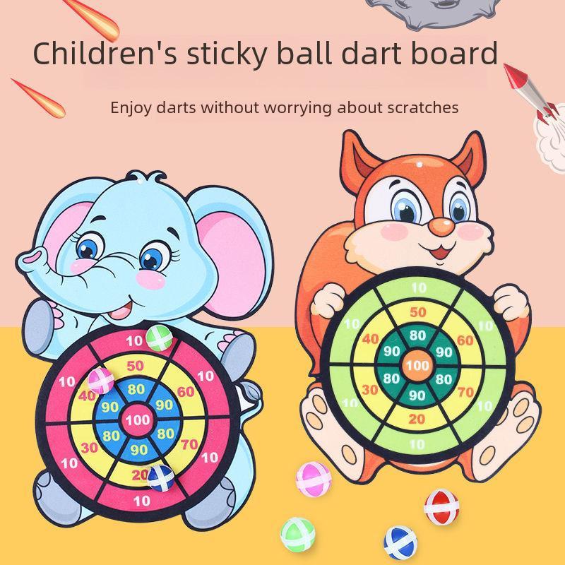 Kids' Indoor/Outdoor Sticky Ball Throw Target for Parent-Child Play