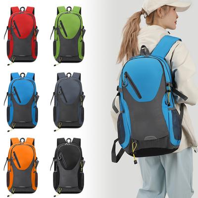 Schoolbag Large Capacity Travel Backpack Outdoor Sports Hiking Mountaineering Backpack Stylish Portable Storage Bag Quick Drying Cycling Bag