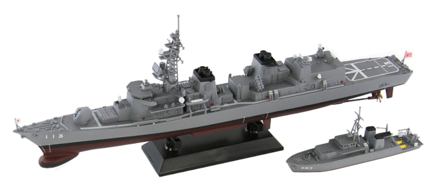 

Skywave Series Japan Maritime Force Destroyer Sazanami Plastic Model Kit with Etched Parts J67E Pit-Road 1/700 Self-Defense DD-113