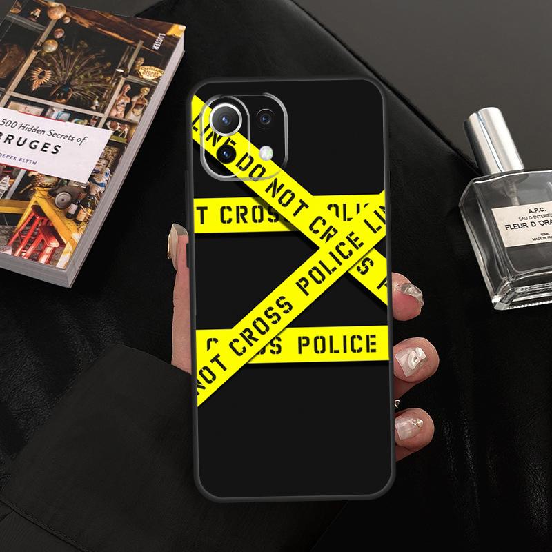 Police Case For Xiaomi 11T 12T 13T 14T Pro 13 14 15 Ultra POCO X7 Pro X3 X5 X6 F5 F6 M6 Pro Cover