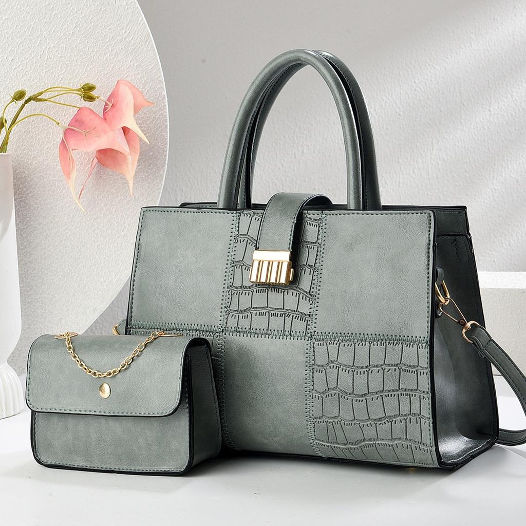 Nouveau Sac à Langer Motif Pierre Assemblée Haute Valeur Grande Capacité Sac à Main Multifonctionnel Lumière Luxe Sac à Bandoulière Unique Sac Bandoulière