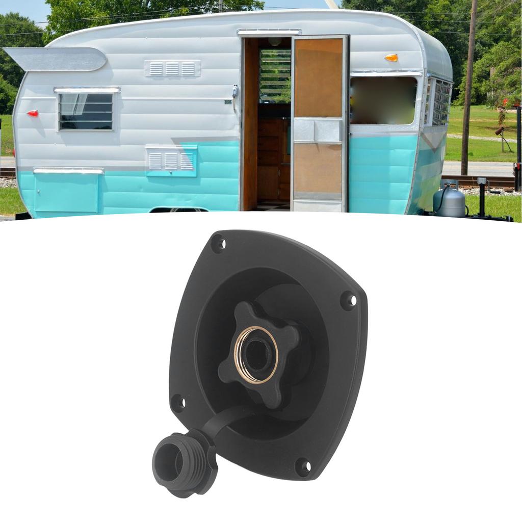 Rv Wall Mount Water Inlet Pressure Regulated City Water Entry with Quick Connector for Trailer   Boat