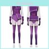 Mortal Kombat Mileena Cosplay Costume With Short Skirt For Halloween Role Play