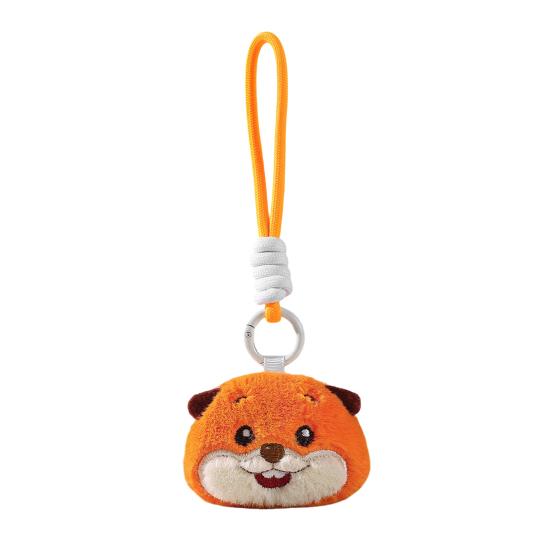 Portachiavi Ciondolo Peluche Yousheng, Peluche Morbido con Imbottitura Design Lucertola Castoro, Regalo di Compleanno Accessorio da Collezione