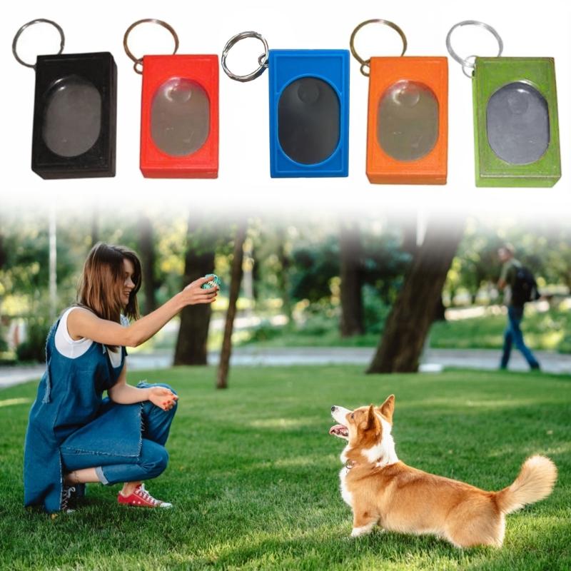 4 Stuks Professionele Hond Clickers met Effectieve Trainingstechnieken voor Snelle Gehoorzaamheid Makkelijk Mee te Nemen Trainingskits