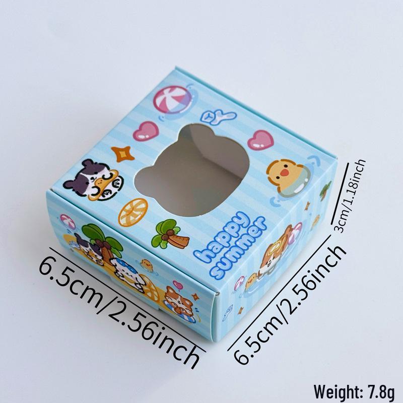 Children s Cartoon Airplane Gift & Storage Box 6.5*6.5*3 cm