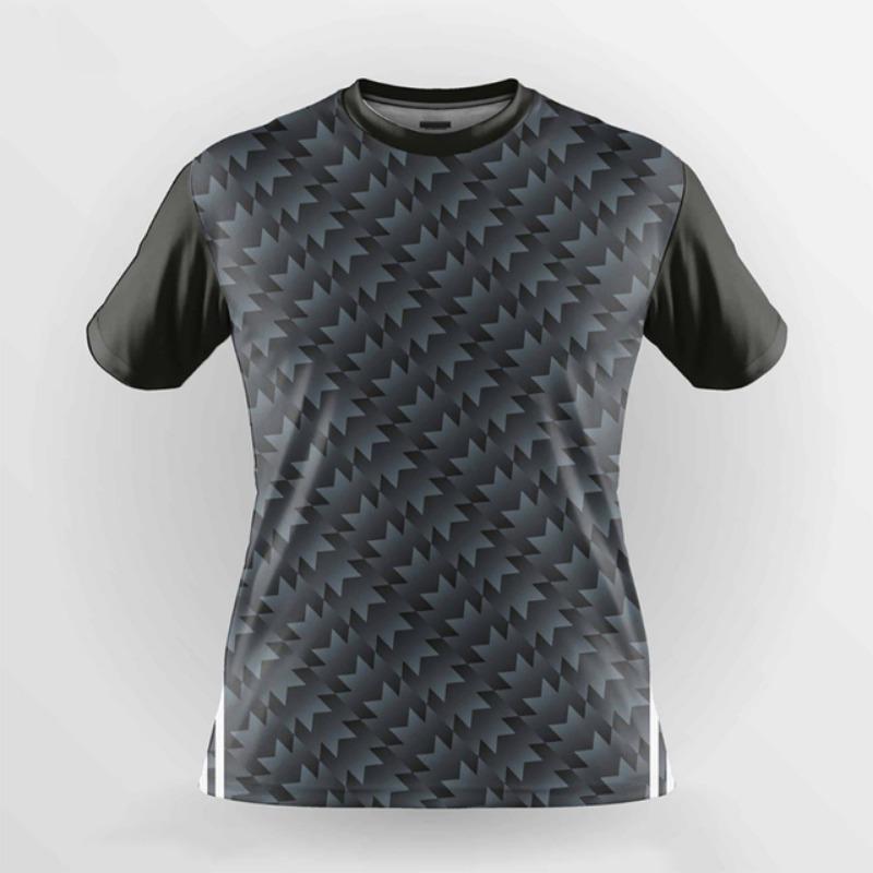 Mens quick drying T-shirt Women's badminton uniforms fitness running training clothes Breathable printed T-shirt Boys Sportswear