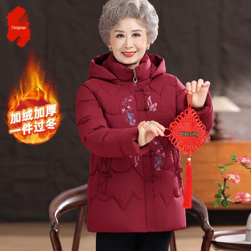 

Women s Thickened Plush Winter Padded Jacket 5XL