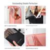 2023 Women's Travel Cosmetic Bag - Large Capacity Toiletry and Makeup Storage with Portable Brush & Eyebrow Pencil Holder