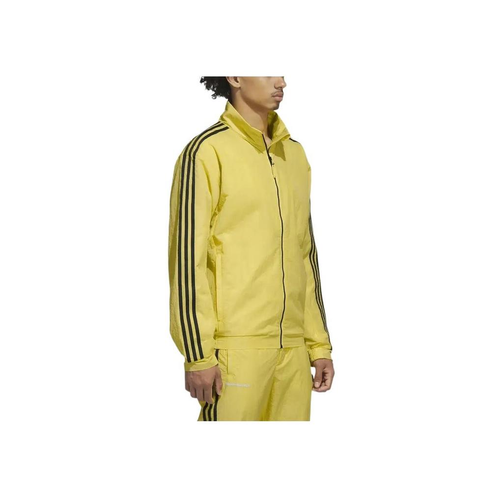 Adidas X Pharrell Williams Shell Jacket Light Yellow Unisex Outerwear HS7622