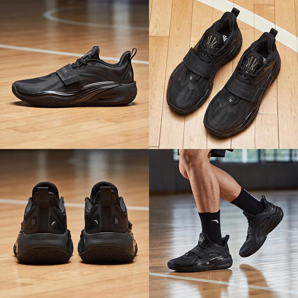 Anta KAI 1 Low top Basketball Shoes Men's Black 912631113SF-10
