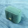 Portable Ring Storage Box Travel Velvet Mini Ring Box Earrings Storage Box Small Jewelry Organizer