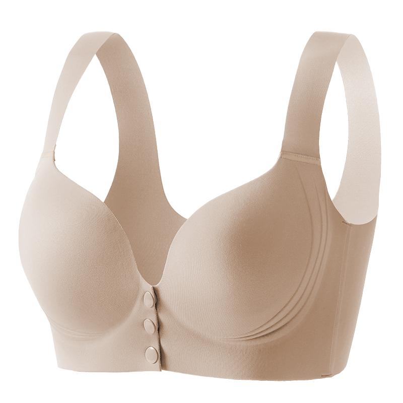

Нижнее белье больших размеров Бюстгальтер с застежкой спереди Женский бесшовный бюстгальтер-футболка Беспроводной повседневный бюстгальтер Сексуальное женское белье 34BCD-46BCD 40/90BCD
