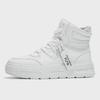 Large Size Men's High-Top Sneakers - Trendy Autumn/Winter White Shoes for Teens, Couples, and Students