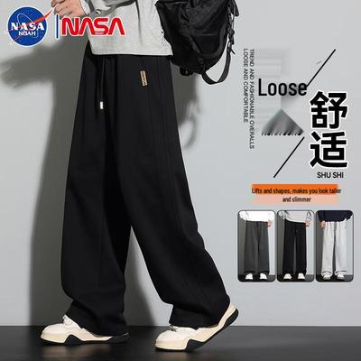 NASA NOAH Men's Relaxed Straight-Leg Casual Pants