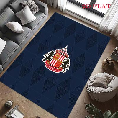 Sunderland A.F.C Poster Carpet Rug for Living Room Bedroom Home Sofa Decoration,Kids Play Nonslip Floor Mat