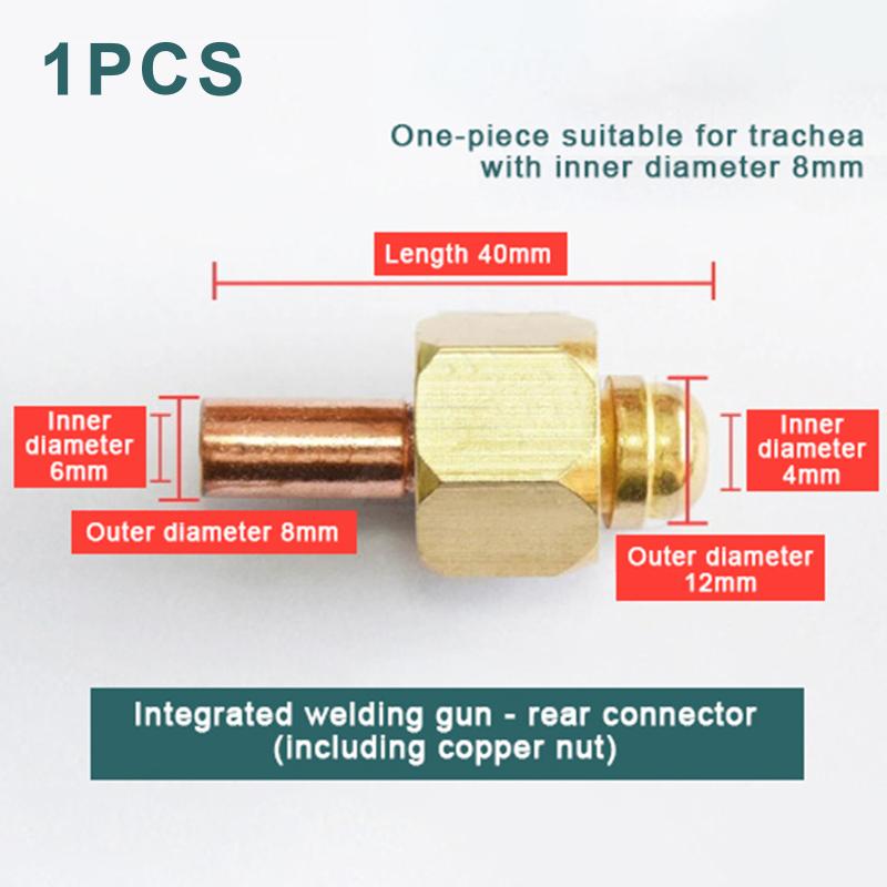 

Hot Sale QQ 150A Welding Torch Power Cable Connector 8/10mm Nut, Efficiently Repair And Maintain Your Torch With This Connector