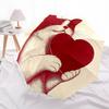 1pc Cat Heart Automatic Open/Close Umbrella Compact Folding Umbrella, All-Season Portable Umbrella for Women/Men F1124140