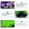 1PCS Aquarium Decor Set - Vibrant Green Plastic Plant Ornaments - Fish Tanks, Durable Pvc Material 15cm/5.9inch