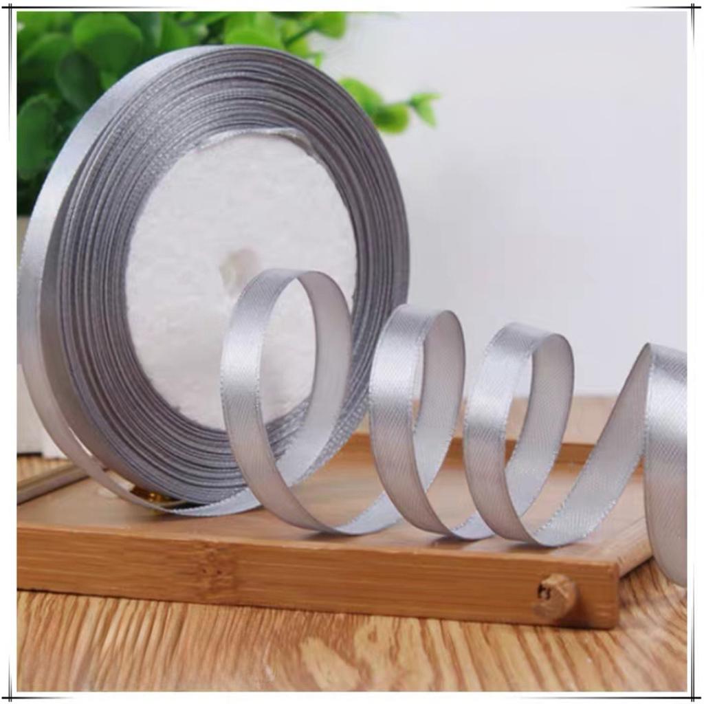 Wholesale 22 Meter/roll Stain Ribbon 1CM Polyester Ribbon for Gift Packing Wedding Party Decoration DIY Handmade Craft Supplies