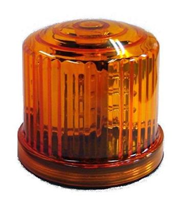 New LED Rotating Yellow with Powerful Requires 4 AA Light, (Rotating/Flashing), Battery-Powered MK-II Magnet, Batteries, LS-HKZ0042