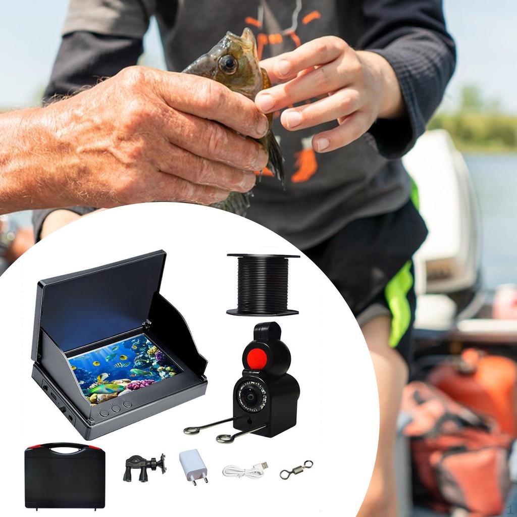 Fishing Finders Tackle Stable LCD Monitor for Water Sports Boat Lake 15M