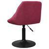 Bar Stool Wine Red Velvet