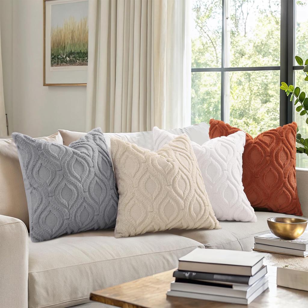 Decorative Throw Pillow Covers 2PCS Cushion Cases Nordic Style Home Decor Cushion Covers Living Room Sofa Bedroom Pillow Case