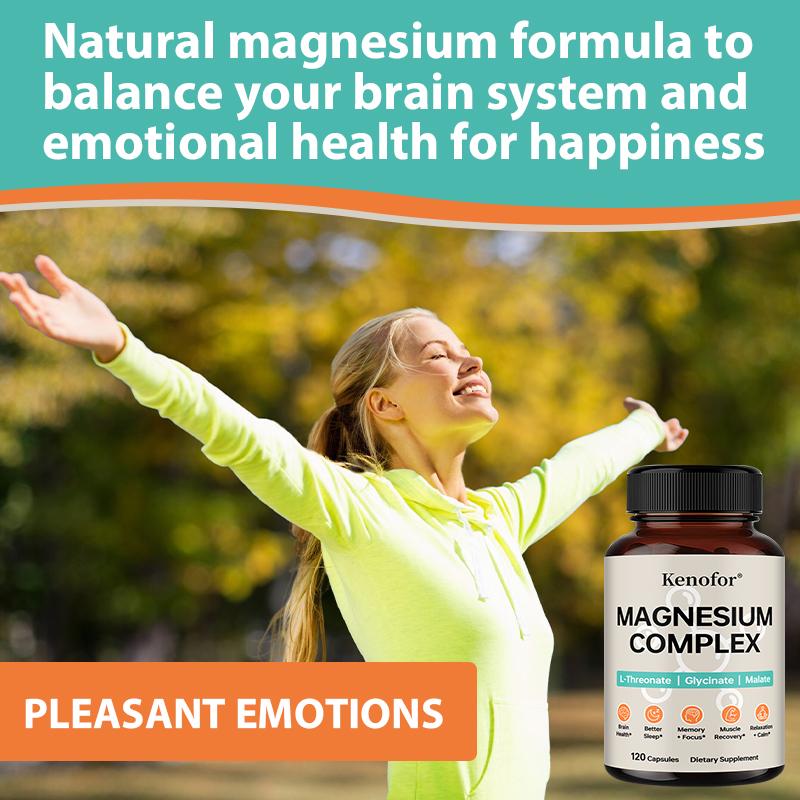 Magnesium Complex 120 Capsules Dietary Supplement