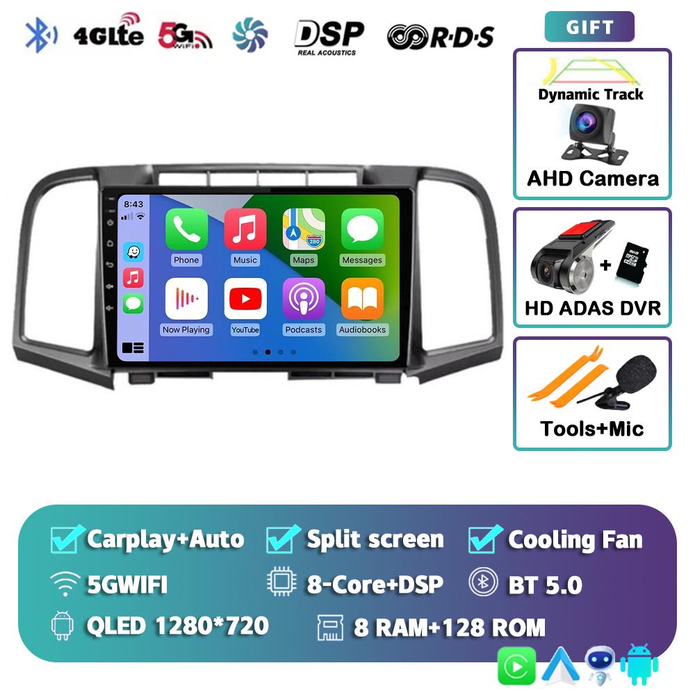 Android14 Carplay Auto For Toyota Venza 2008 - 2012 2013 2014 2015 2016 Car Radio Multimedia Player Video Stereo WIFI+4G BT 2DIN
