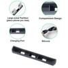 Front Console Organizer Tray Suitable for F250 F350 F450 F550 2023-2026, Silicone Phone Holder Insert with Cable Access