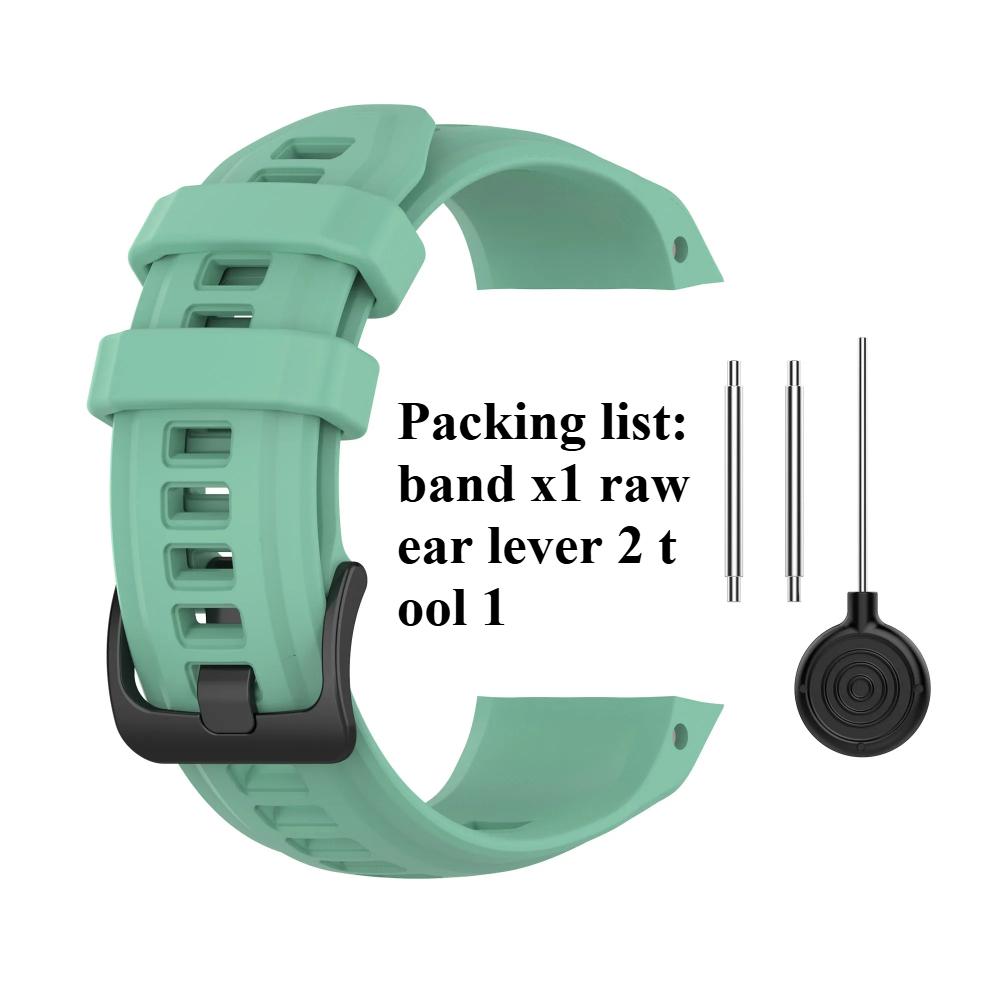 20mm Silicone Strap For Garmin Instinct 2S 40mm Sport Watchband Bracelet Garmin Instinct 2S 40mm Watch Accessories Supplies