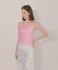 Aiseugadeuneiogongpal Lace Cut-Out One Shoulder Top