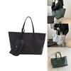 Bella Borsa a Spalla Tote Grande Capacità Blu o Marrone per Donna con Chic Street Style