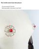 Flower-Shaped Invisible Nipple Covers for Adults