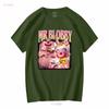 Limited Mr Blobby T Shirt Oversize SweaT BGL long or short sleeves vintage Washed Versatile Top For Everyday Wear