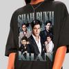 Maglietta Shah Rukh Khan - Maglietta per Fan di Bollywood, T-shirt Attore Indiano, Maglietta SRK